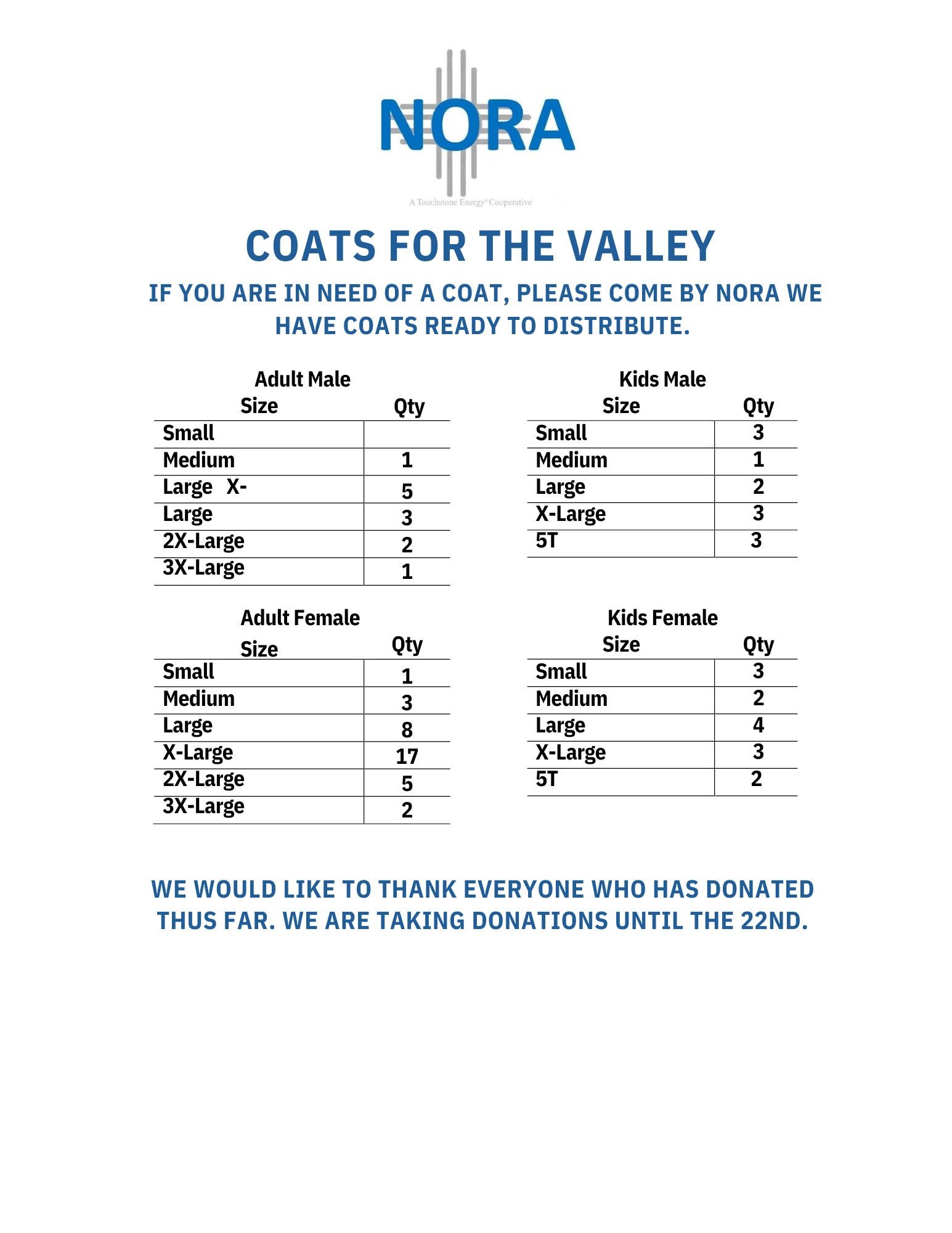 Coats Flyer